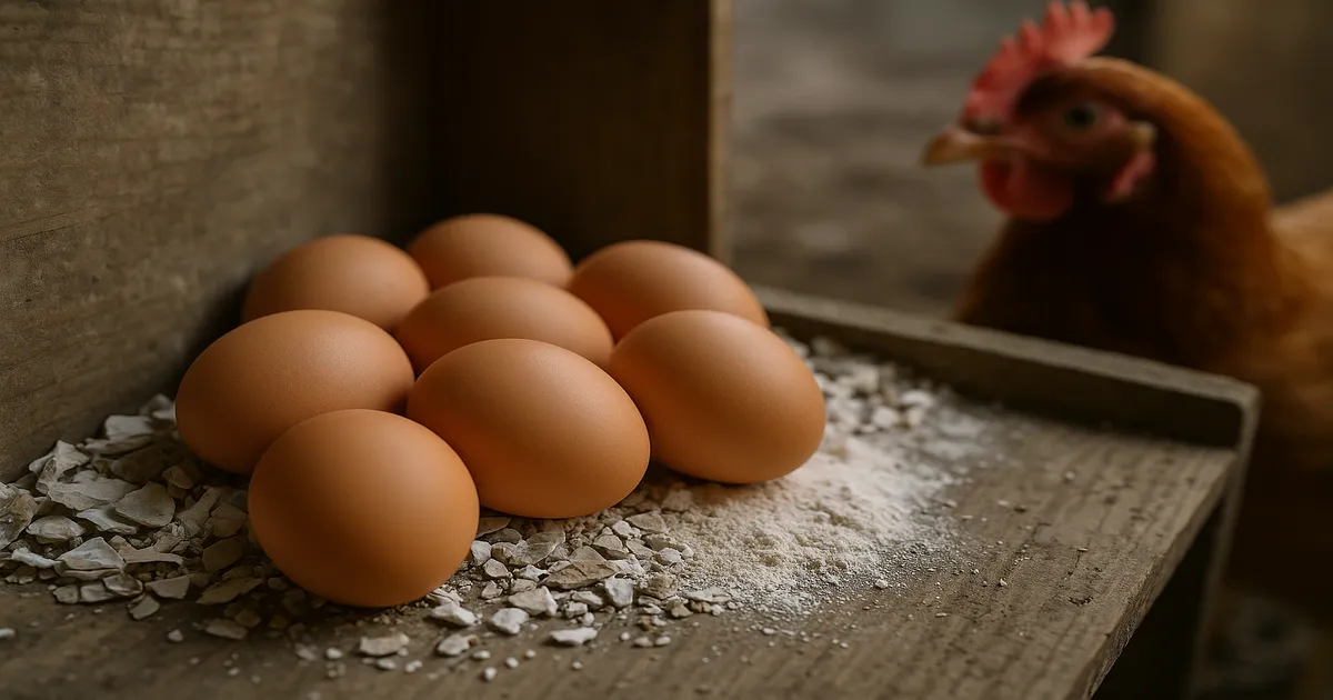 Should I Feed My Chickens Powdered Calcium?