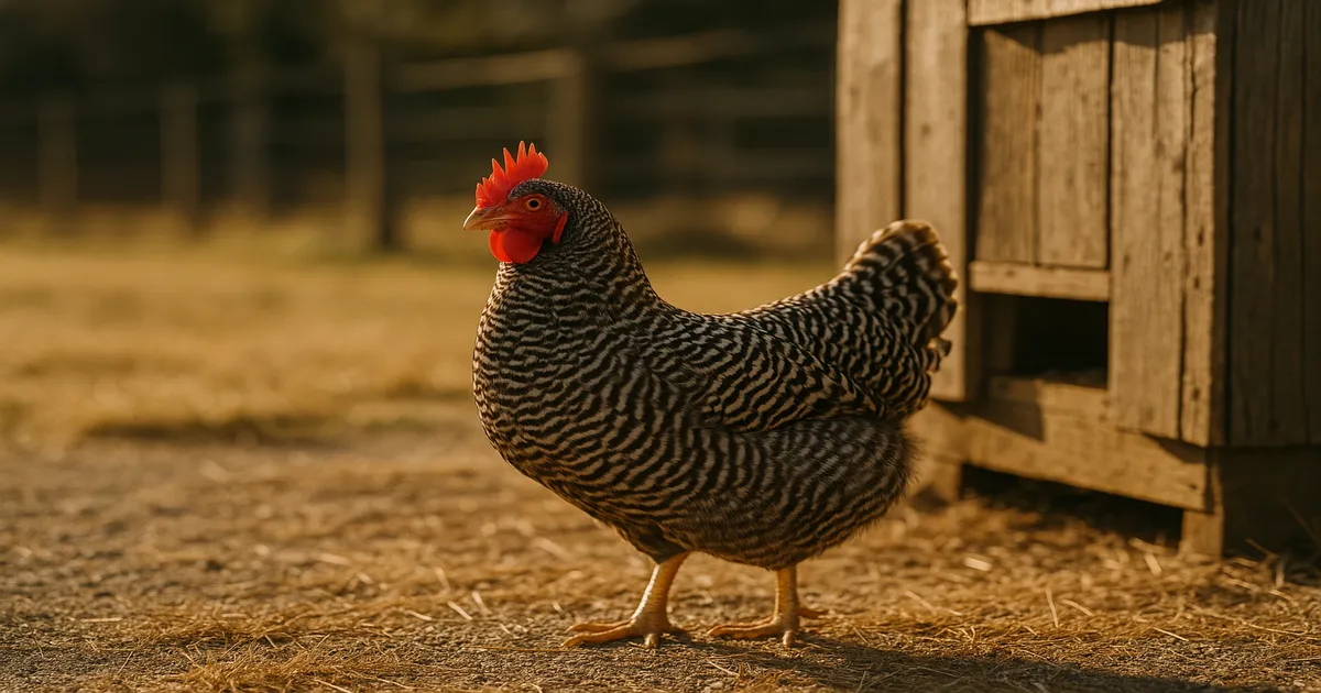 What Is a Barred Rock Chicken? Breed Guide